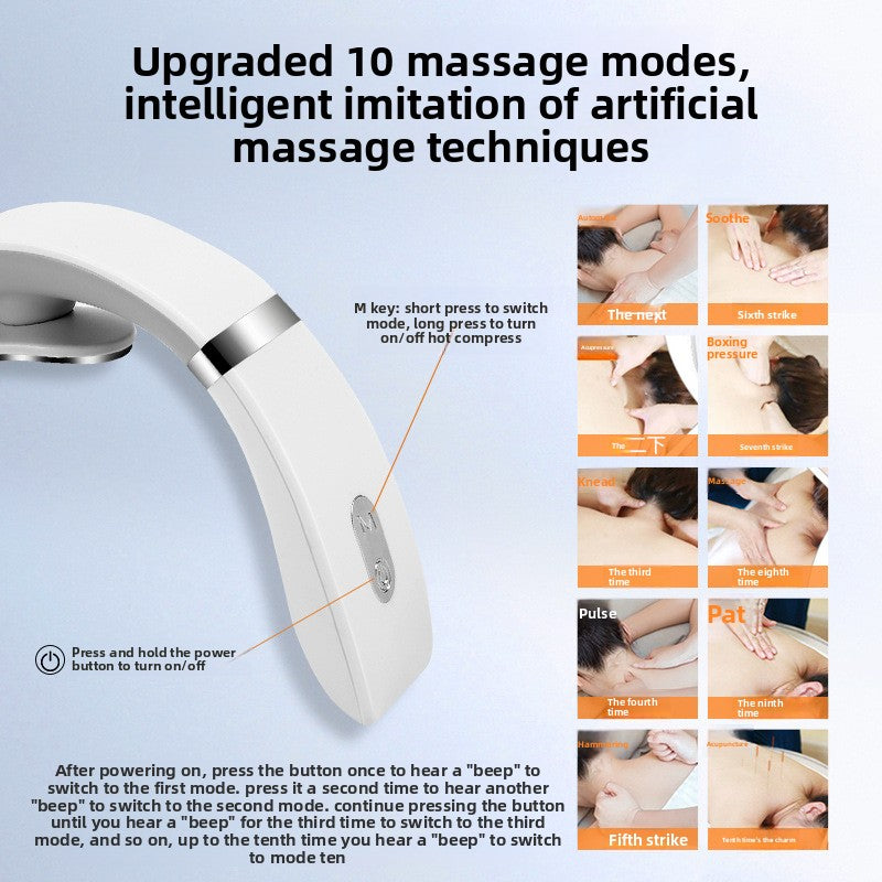 Wireless Neck Massager with Pulse Technology