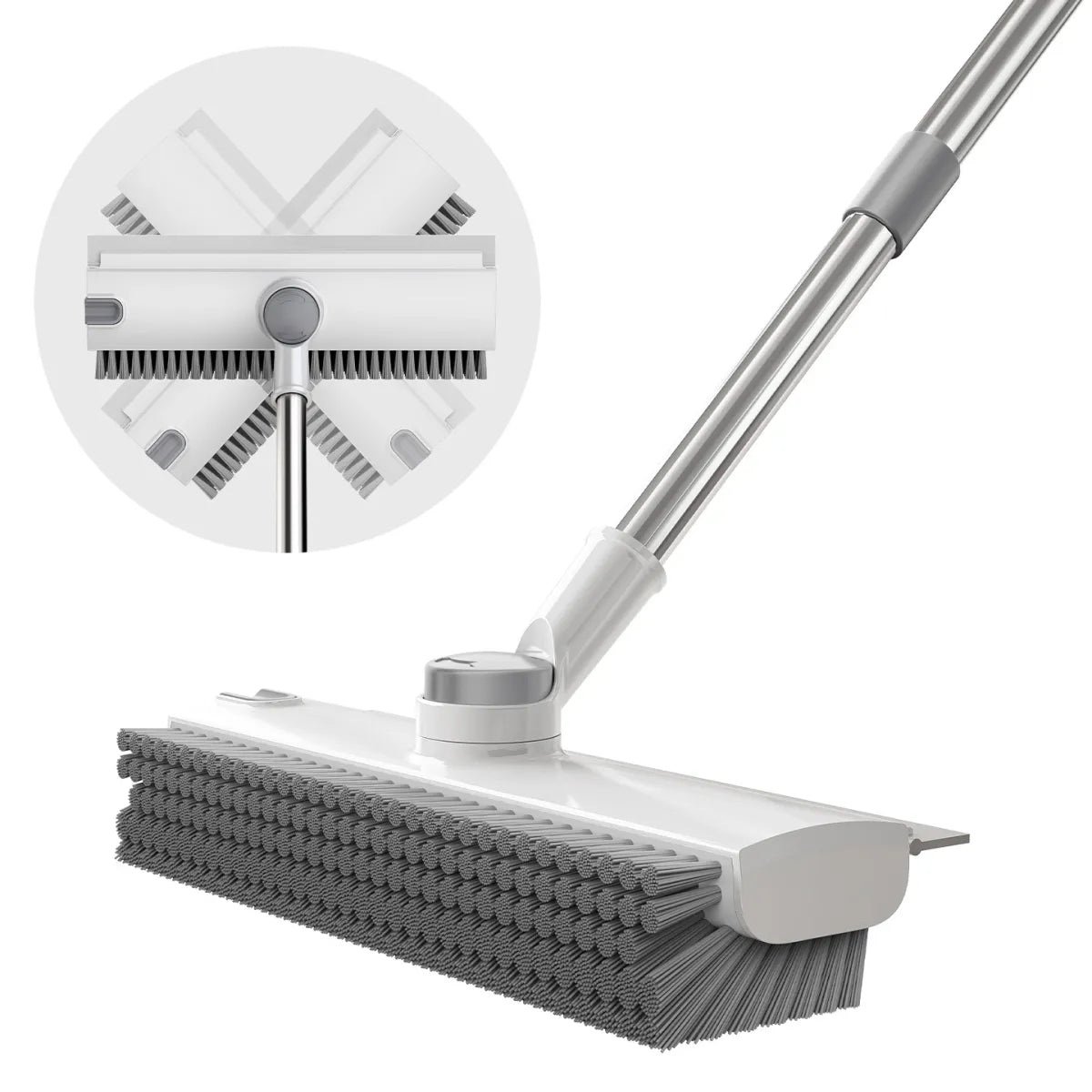 Rotating V-Shaped Floor Brush