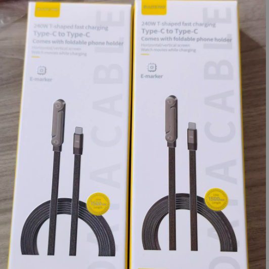 TPC 2-in-1 Fast Charging Data Cable