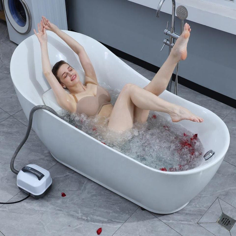 Inflatable Bubble Massage Bath Mat with Hydrotherapy
