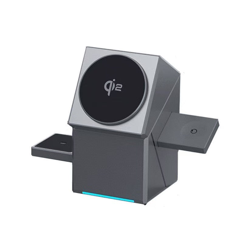 Rotating Magnetic Wireless Charger 15W Fast Charging
