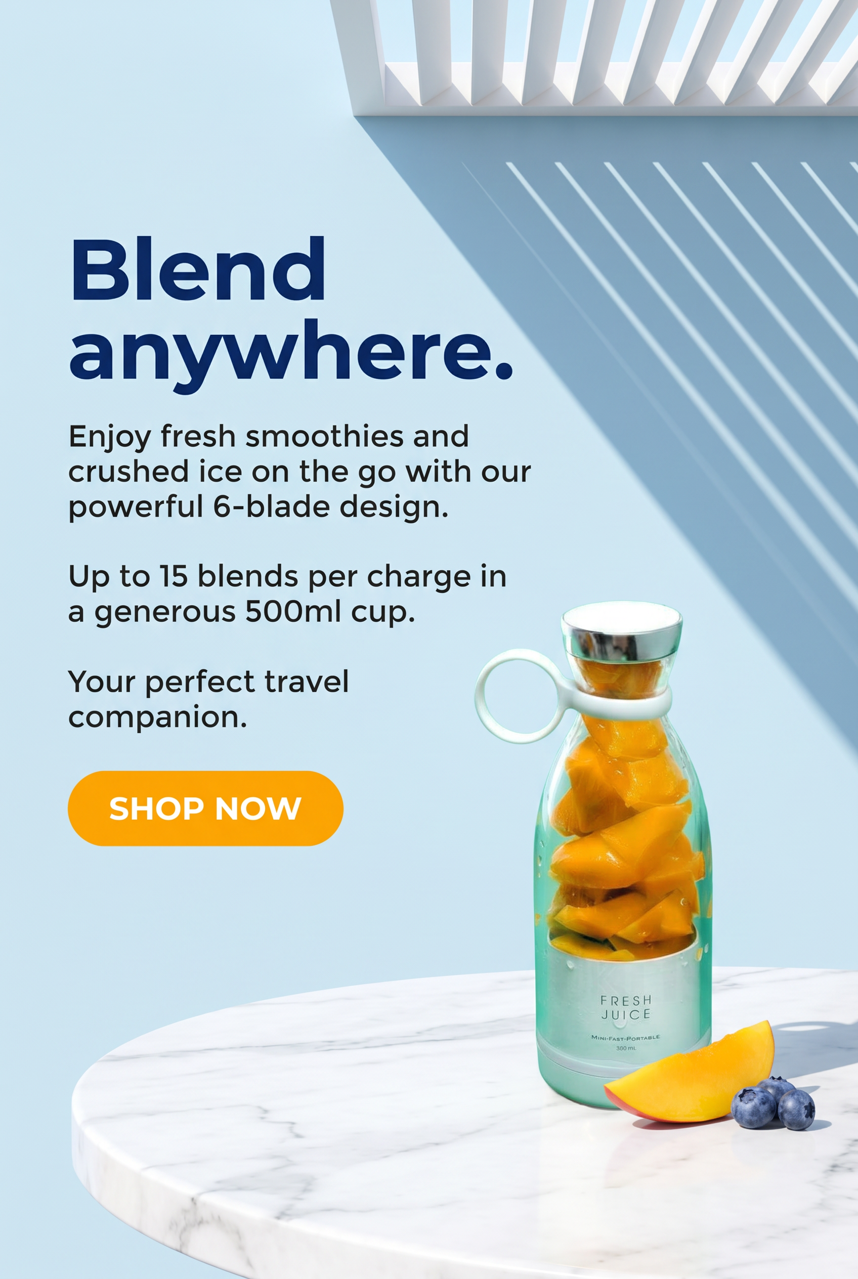 Portable Electric Juicer Blender Cup