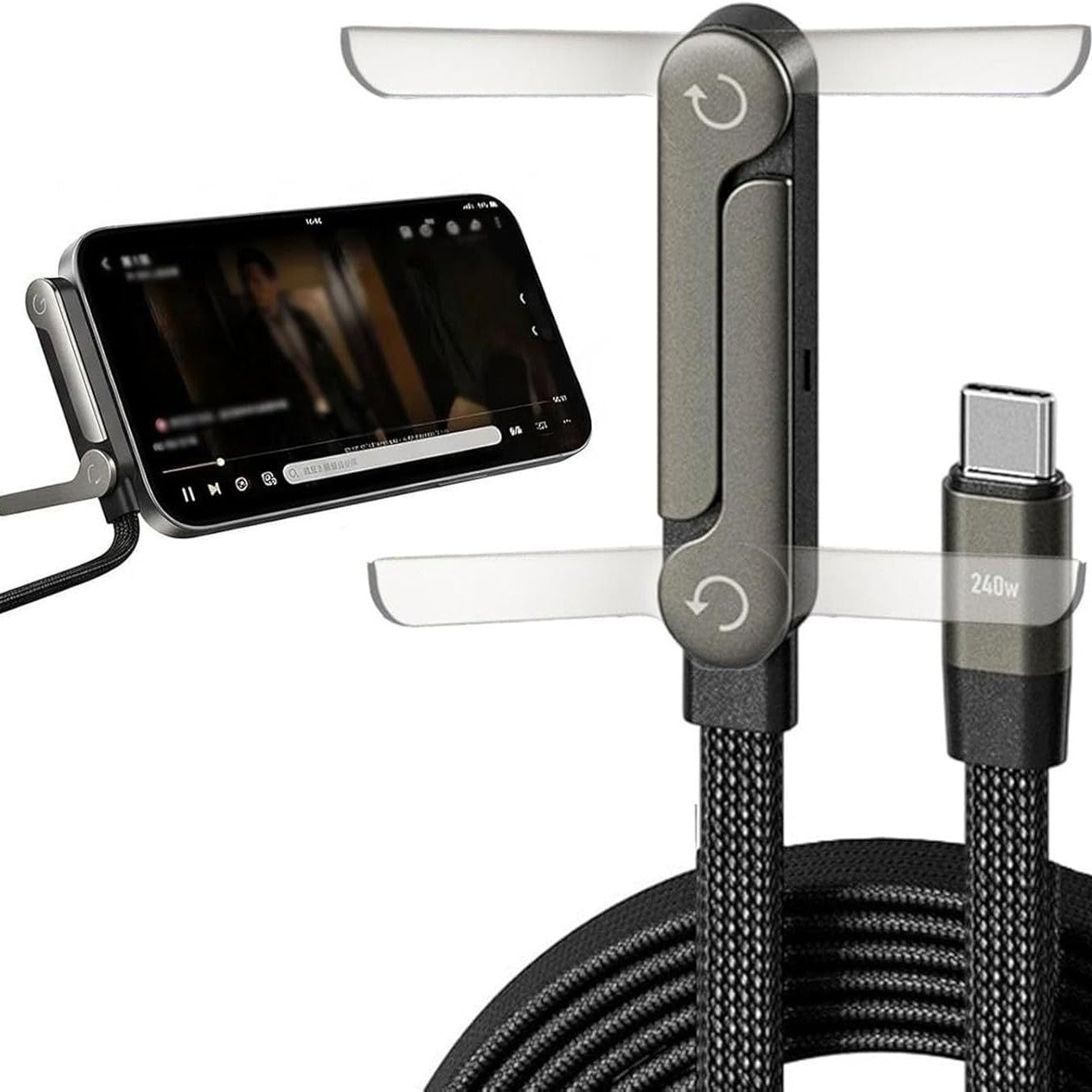 TPC 2-in-1 Fast Charging Data Cable