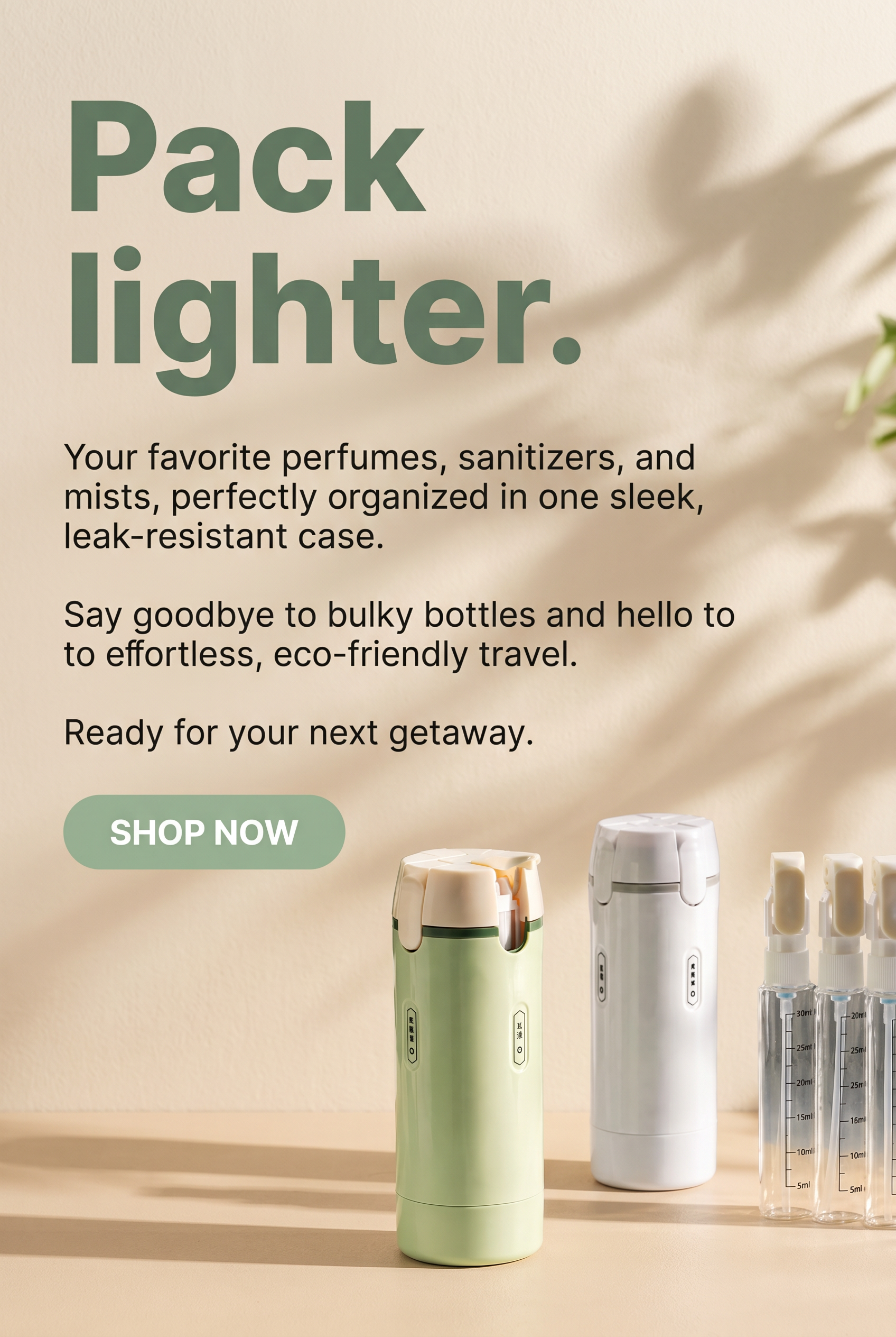 Travel Refillable Bottle