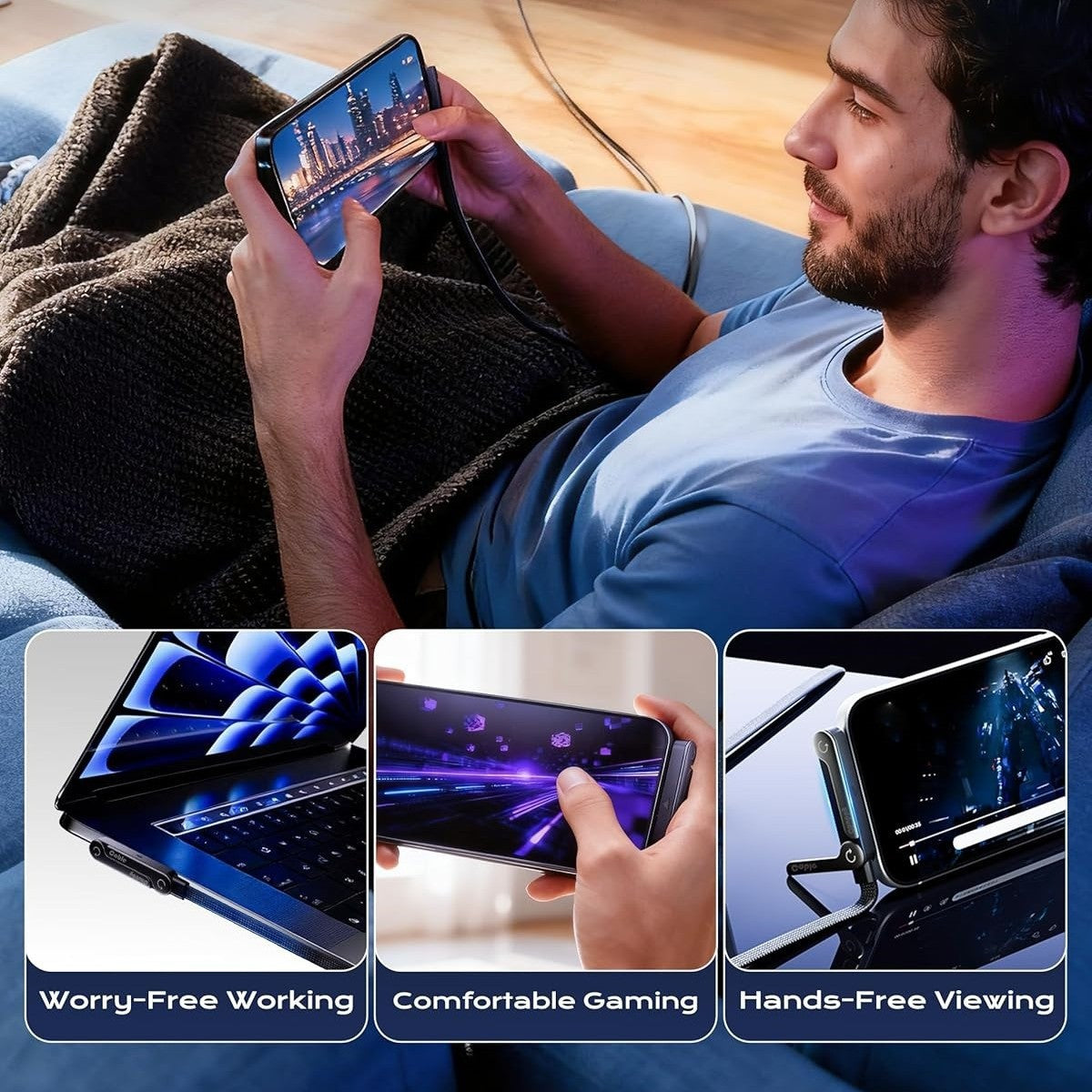 TPC 2-in-1 Fast Charging Data Cable